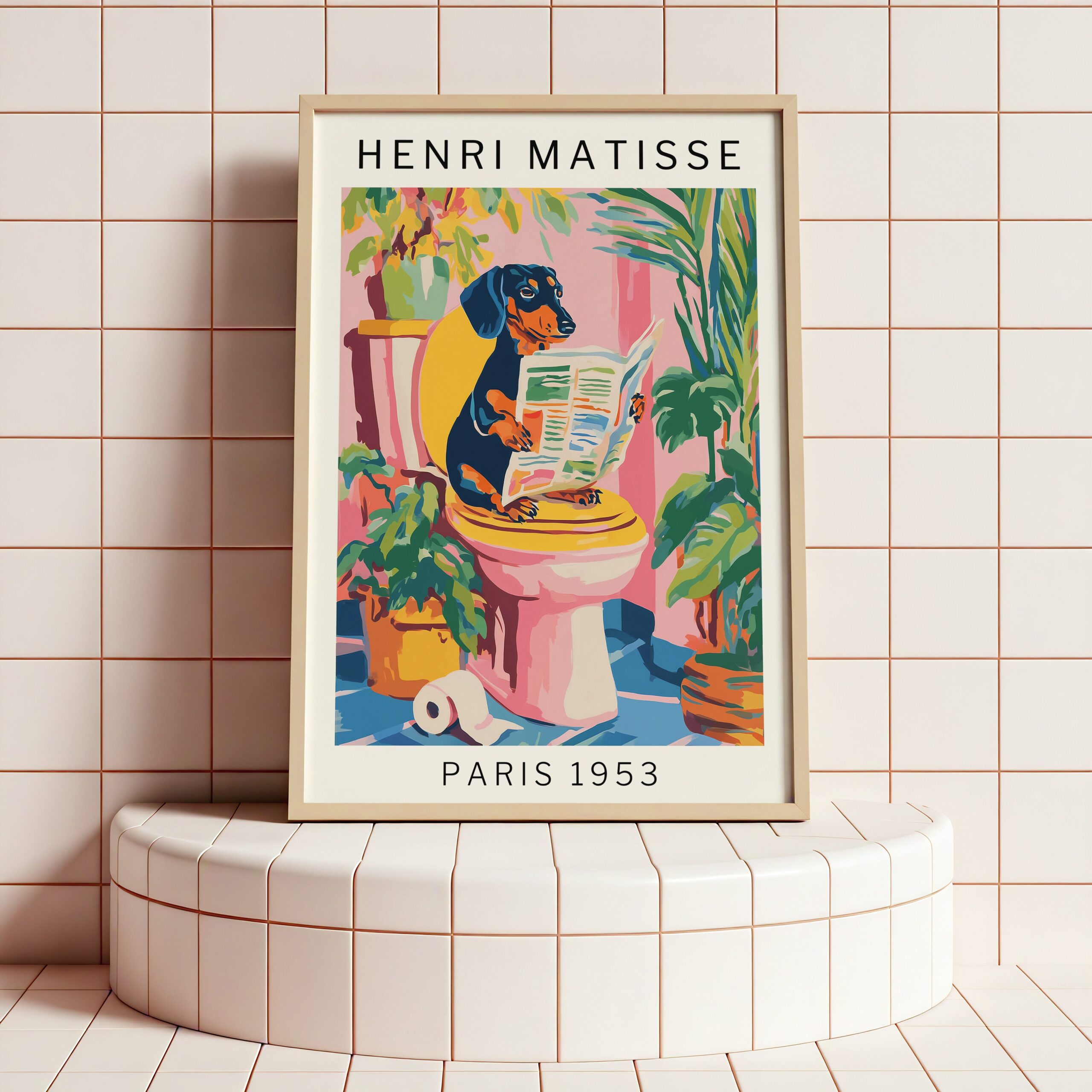 Transform Your Tiny Bathroom with Fun and Vibrant Wall Art That Actually Makes You Smile
